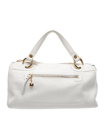 Leather Top Handle Bag Vintage