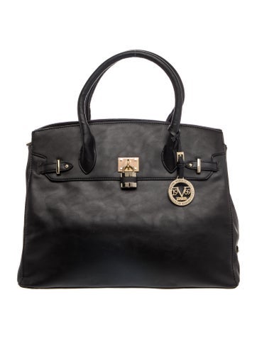 Leather Top Handle Bag