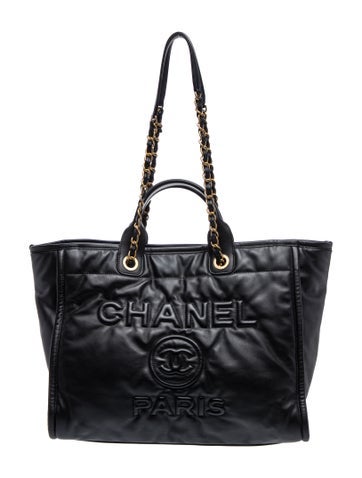 Embossed Medium Deauville Tote