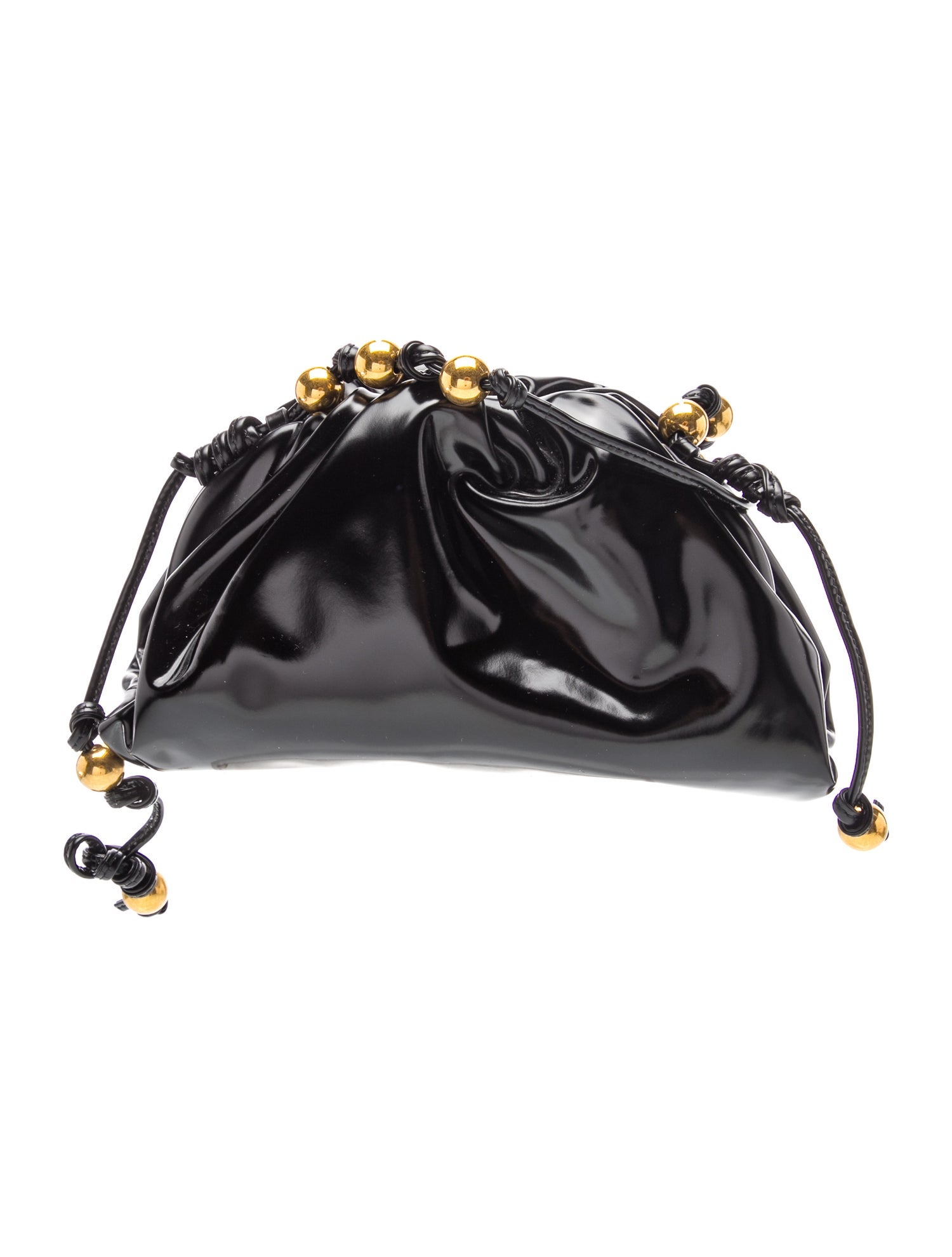 Bottega Veneta Patent Leather Mini Pouch 2023