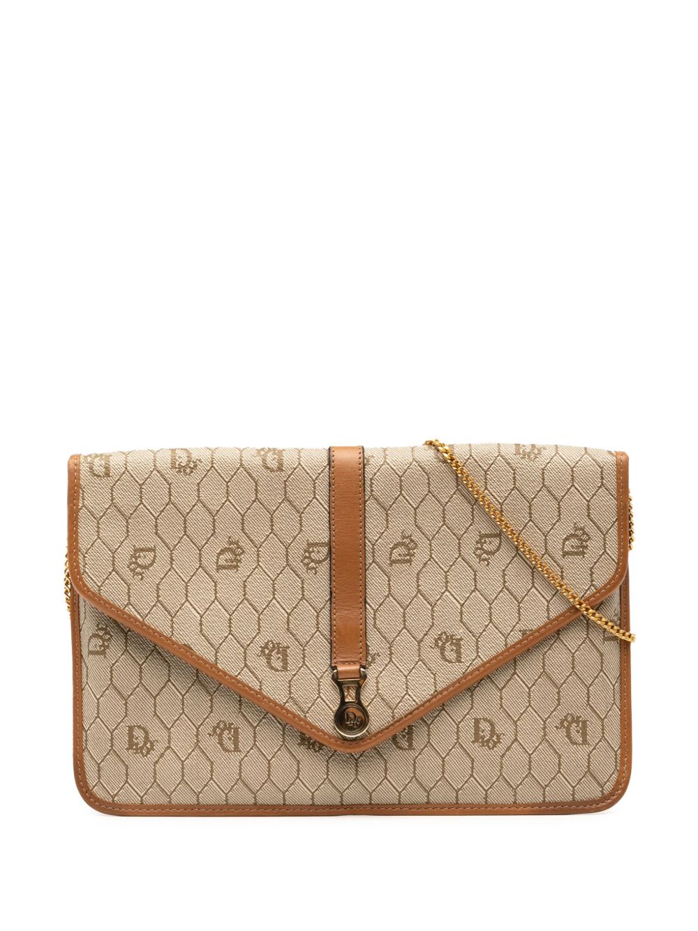 20th Century Honeycomb Coated Canvas Chain crossbody bag