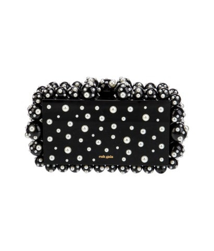 Cult Gaia Gaia Faux Pearl Minaudiere