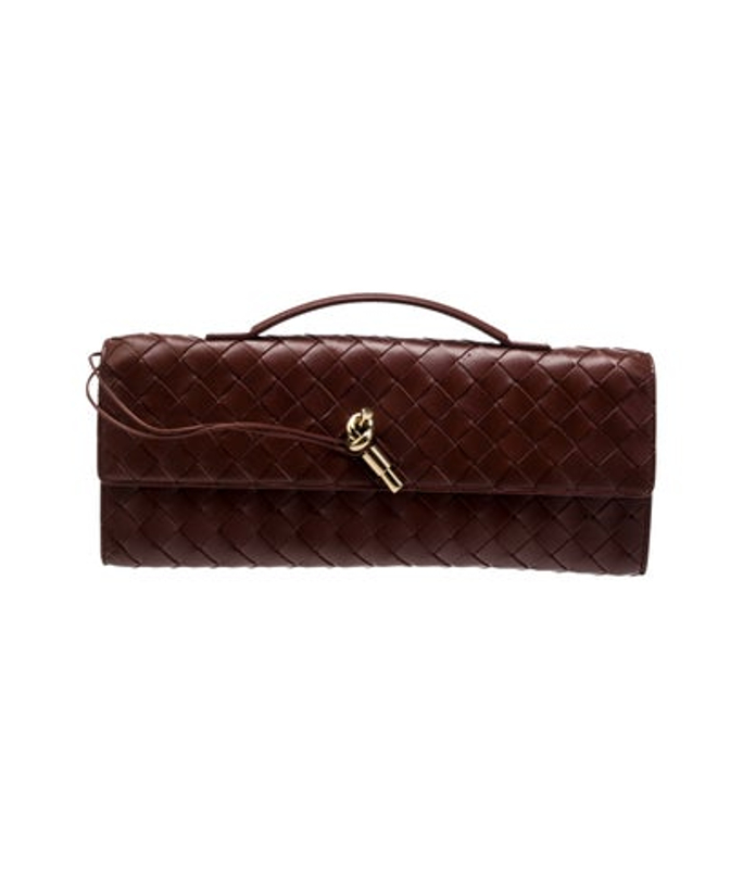 Bottega Veneta Veneta Intrecciato Andiamo Clutch Small