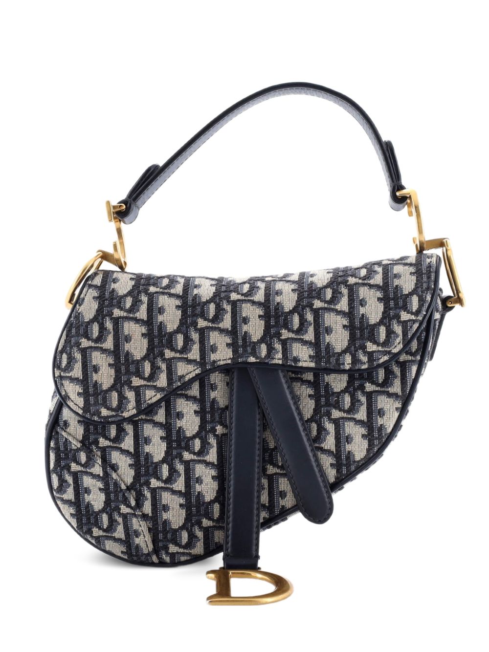 Saddle Handbag Oblique Canvas Mini shoulder bag