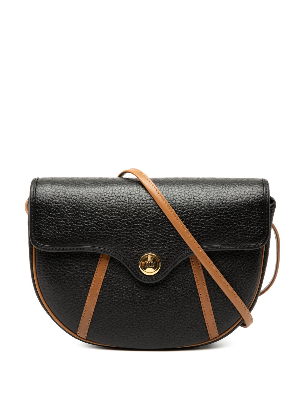 20th Century Bicolor Grained Calfskin crossbody bag