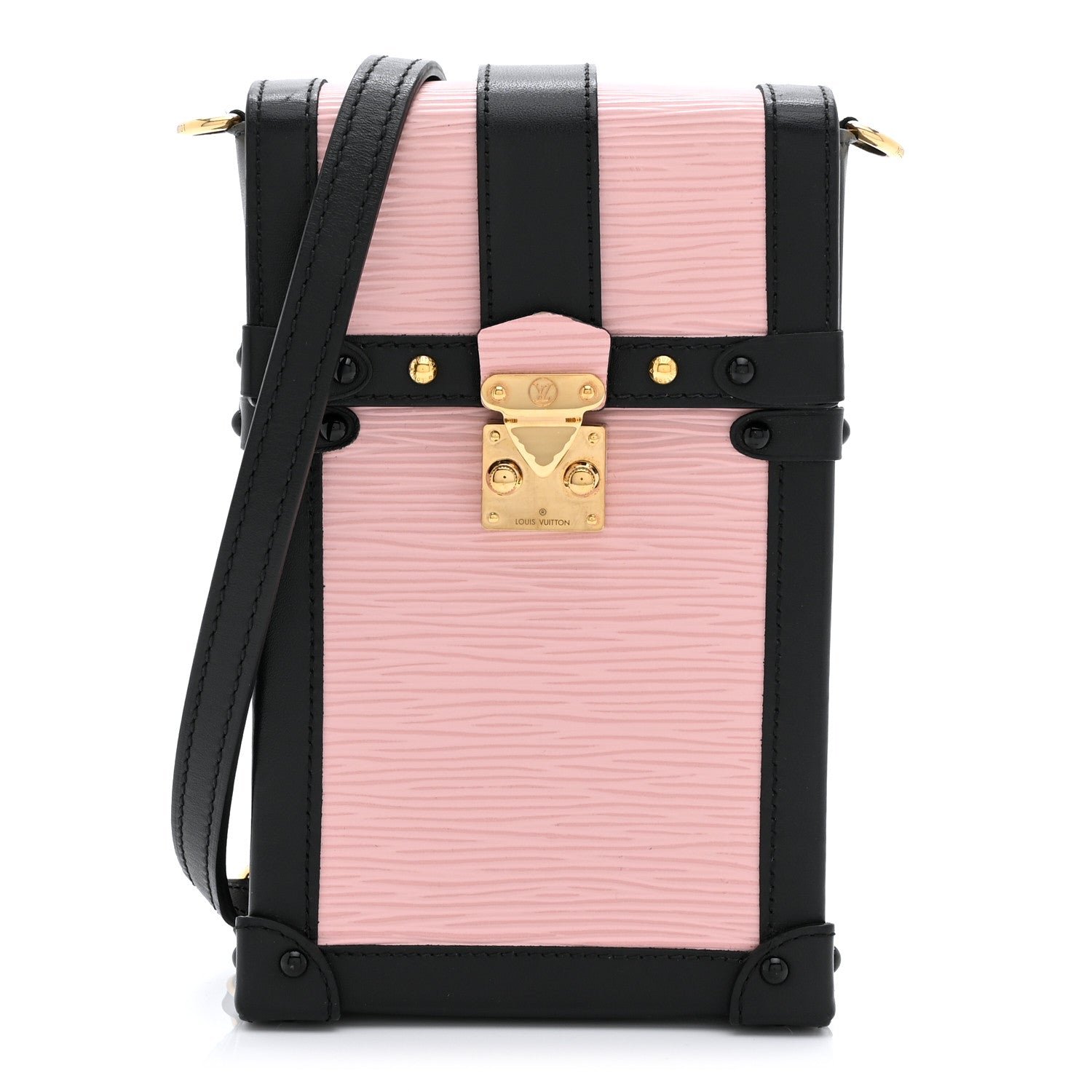 Louis Vuitton Epi Pochette Trunk Verticale Rose Ballerine