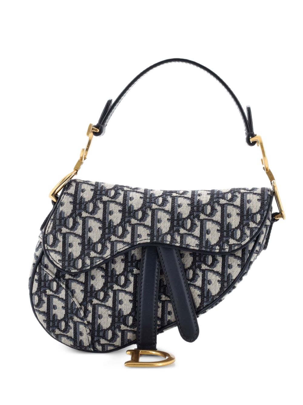 Saddle Handbag Oblique Canvas Mini shoulder bag