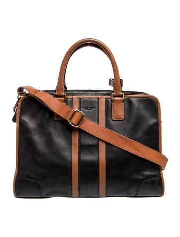 Leather Top Handle Bag