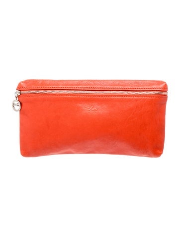 Longchamp Leather Clutch