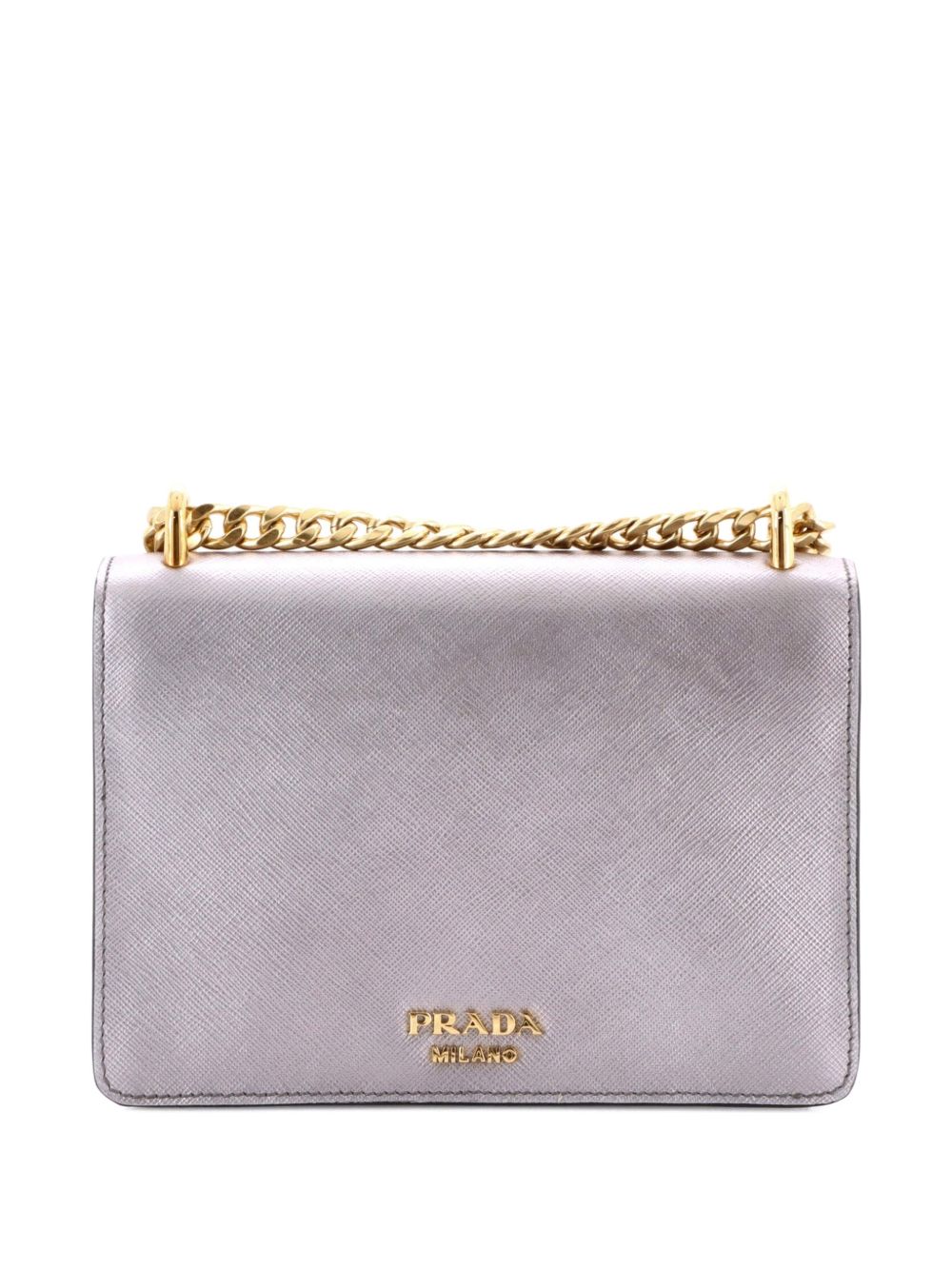 Prada Envelope Flap Chain Shoulder bag Saffiano Leather Small crossbody bag