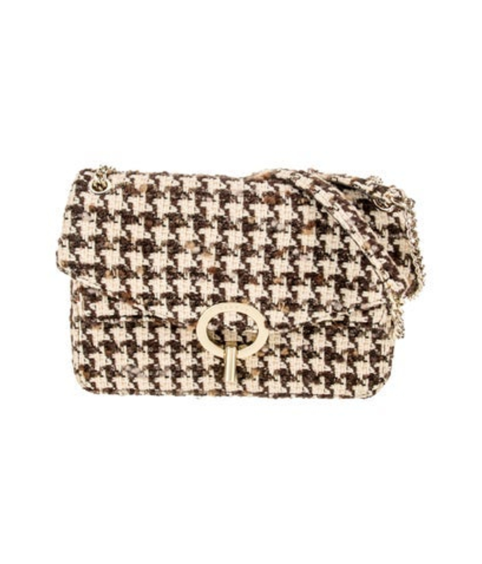 Sandro Tweed Shoulder Bag