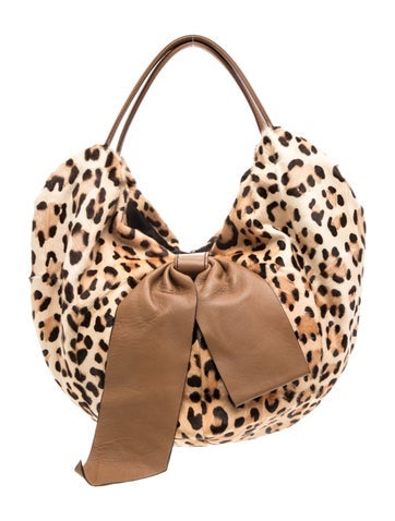 Ponyhair Top Handle Bag