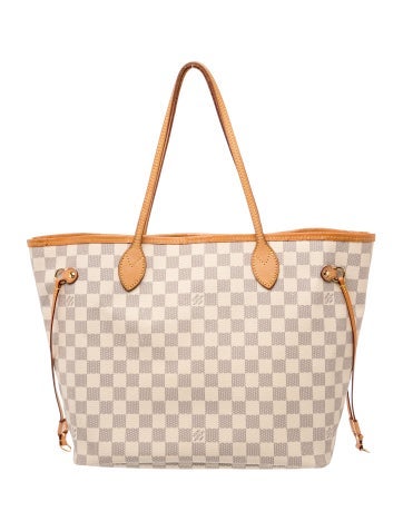 Damier Azur Neverfull w/Pouch MM