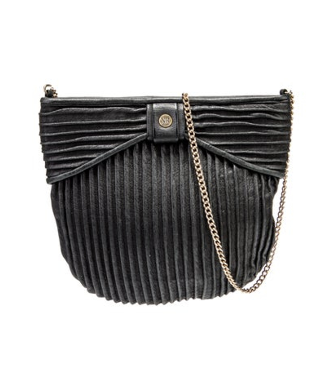Nina Ricci Ricci Leather Messenger Bag