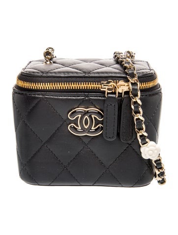 Mini Quilted CC Vanity Case