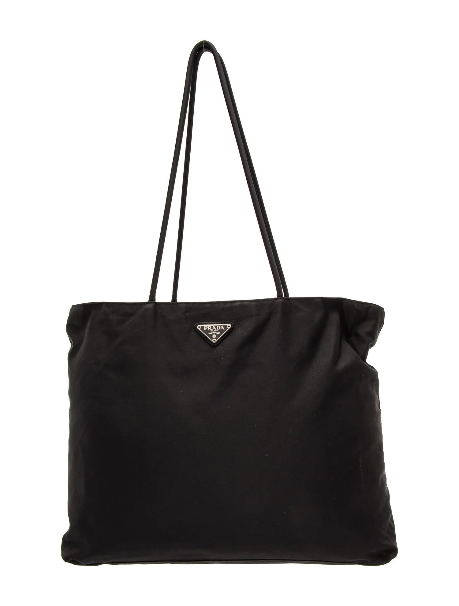Enameled Metal Triangle Tote