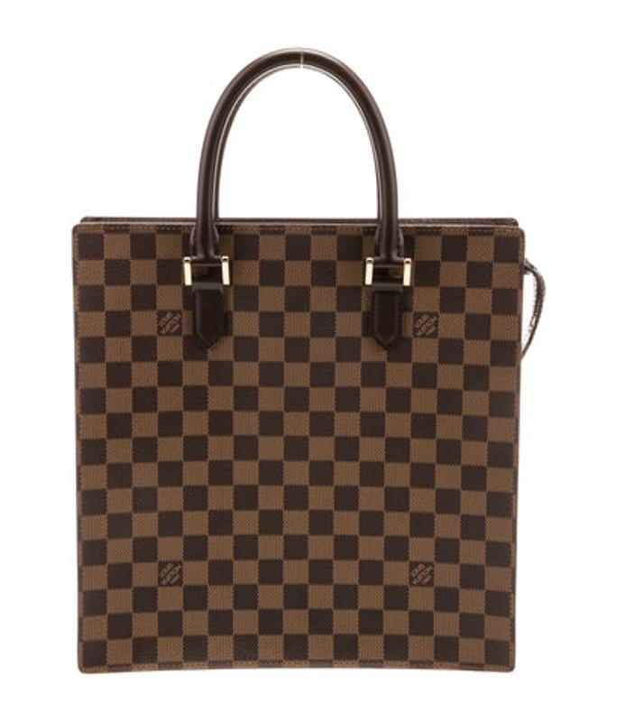 Louis Vuitton Vuitton Damier Ebene Sac Plat Pm Vintage
