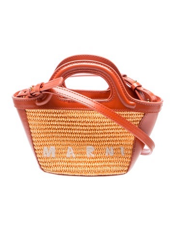 Marni Raffia Crossbody Bag