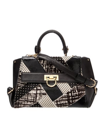 Ferragamo Leather Shoulder Bag