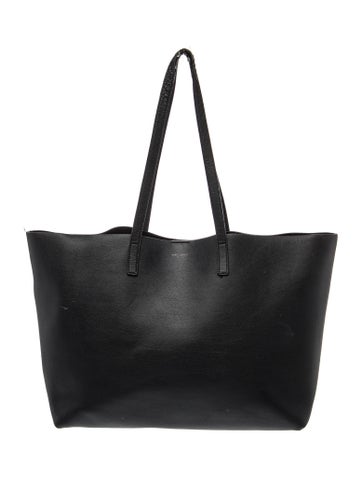 Leather Shopping Tote Large