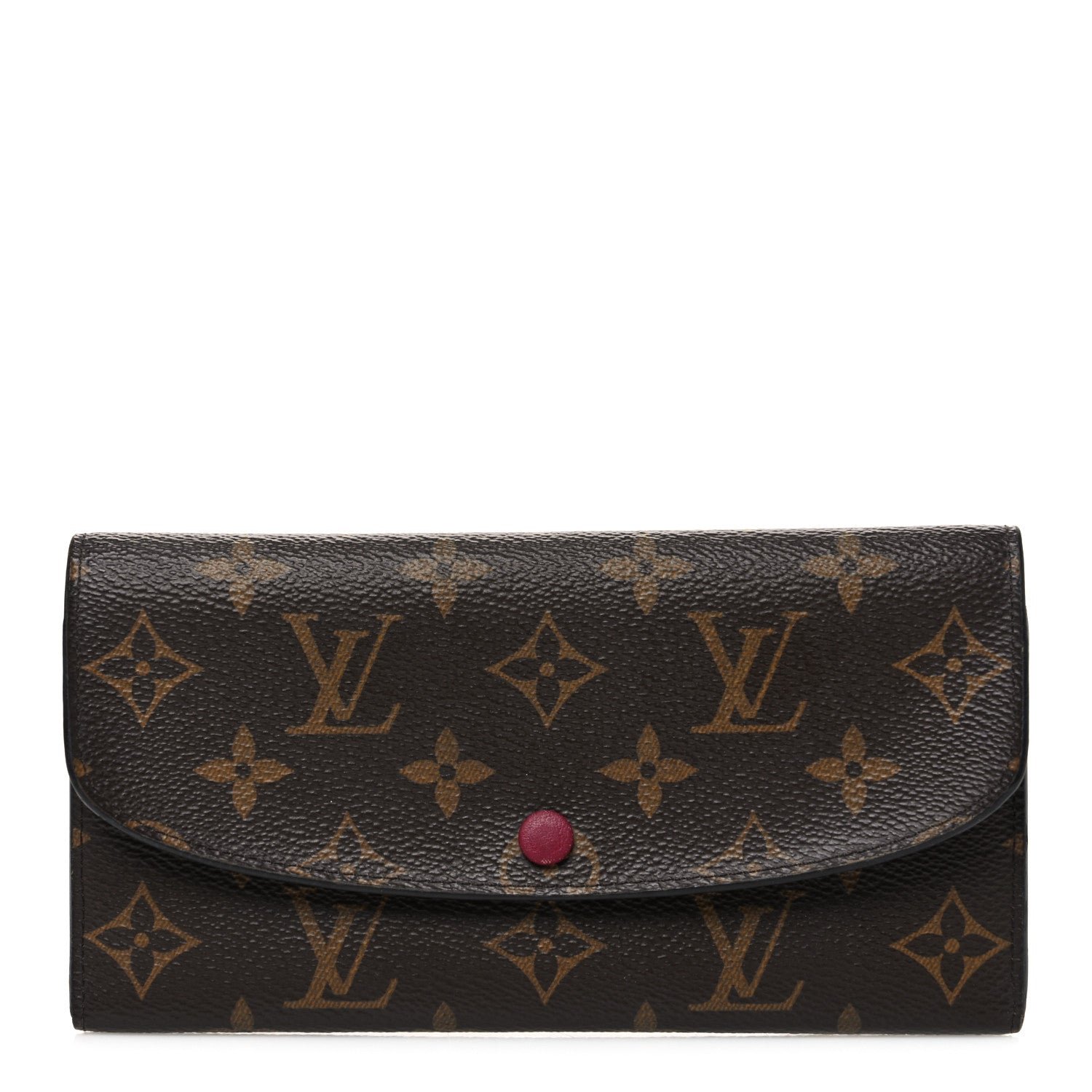 Louis Vuitton Monogram Emilie Wallet Fuchsia