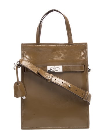 Leather N/S Flat Lee Radziwill Small