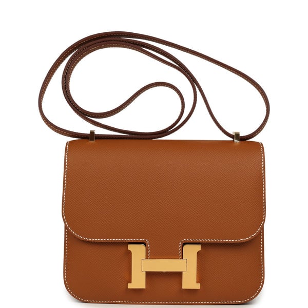 Hermes Hermes Constance 18 Gold Epsom Gold Hardware