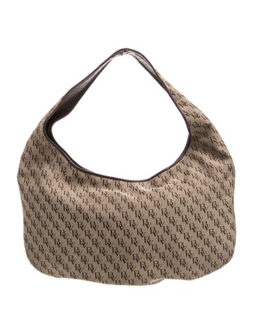 Canvas Vintage Monogram Shoulder Bag Vintage