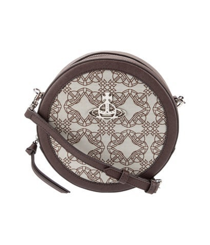 Vivienne Westwood Westwood Saffiano Leather Crossbody Bag