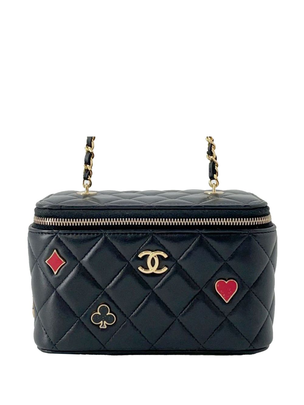 2021 Lambskin Coco Casino Case vanity bag
