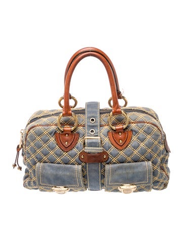 Marc Jacobs Denim Top Handle Bag