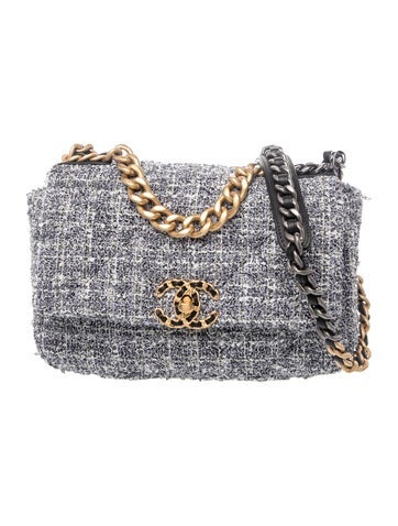 Medium Tweed 19 Flap Bag