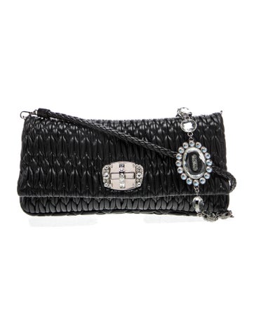 Miu Miu Leather Shoulder Bag