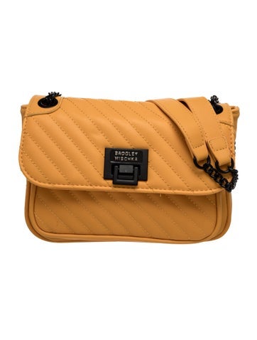 Badgley Mischka Leather Shoulder Bag