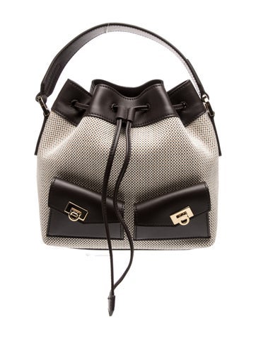 Leather Bucket Bag