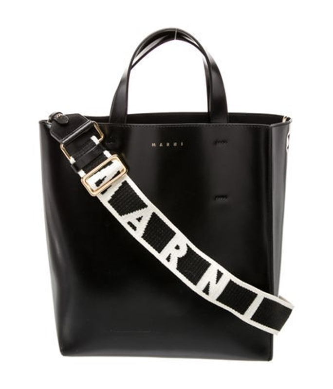 Marni Leather Top Handle Bag