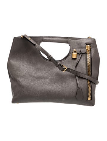 Tom Ford Leather Top Handle Bag