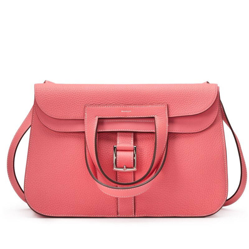 Hermes Rose Azalee Clemence Halzan 31 Palladium Hardware, 2020