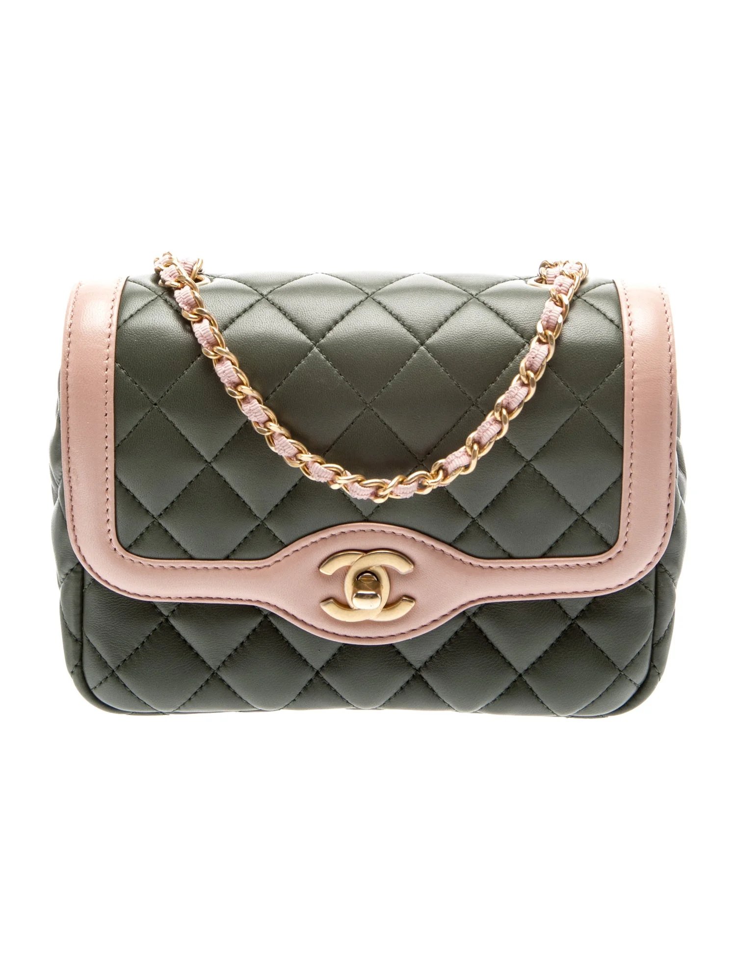 Mini Two-Tone Day Flap Bag