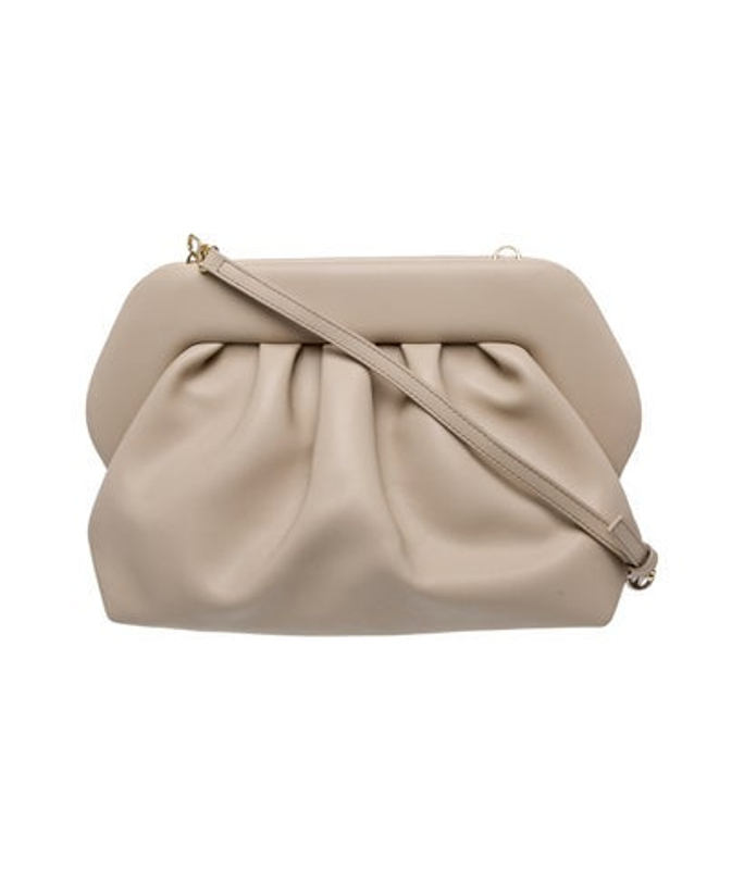 Themoire Leather Crossbody Bag
