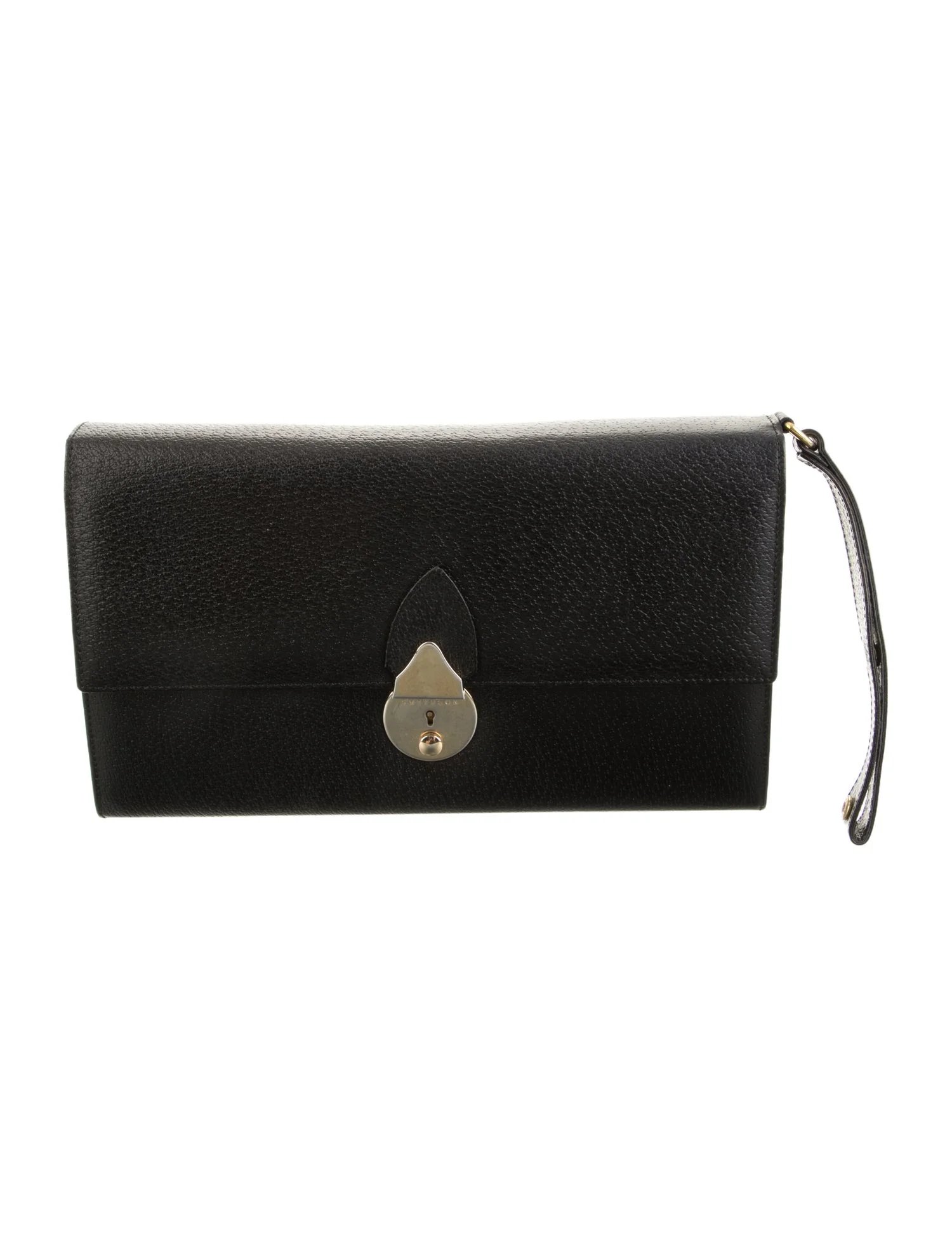 Smythson Leather Clutch