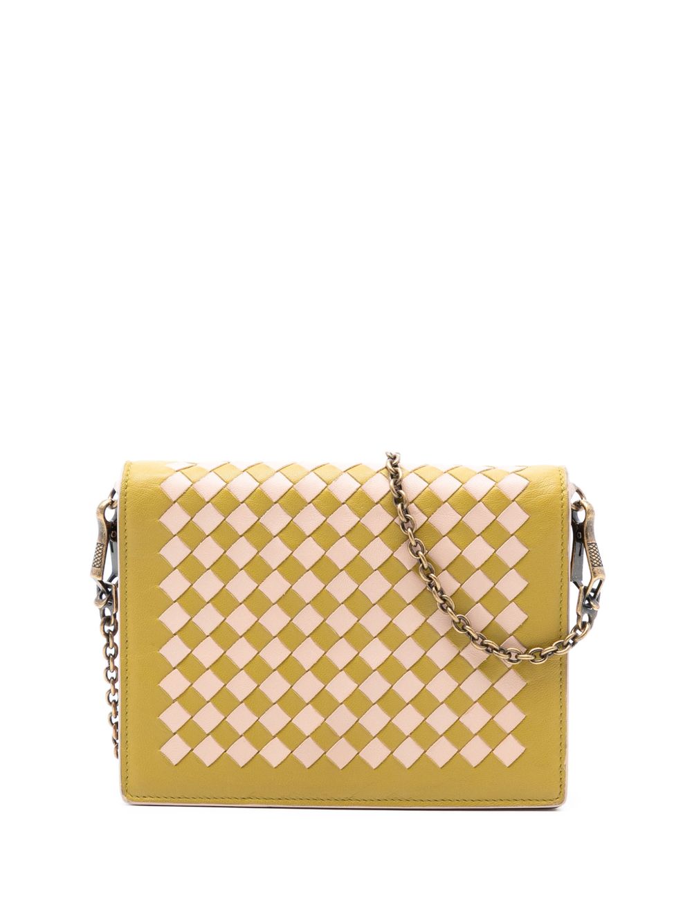 2012-2026 Nappa Intrecciato Wallet on Chain crossbody bag