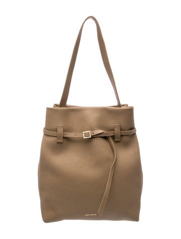 Manu Atelier Leather Shoulder Bag