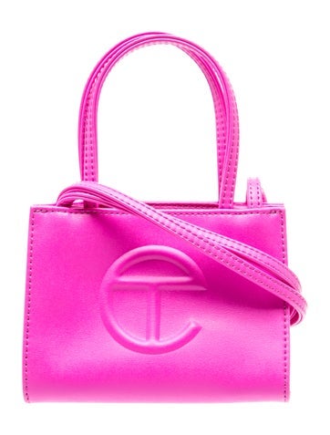 Telfar Vegan Leather Azalea Shopping Bag Small