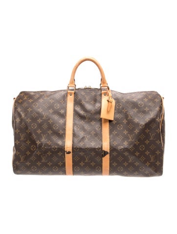 LV Monogram Keepall Bandouliere 55 Vintage