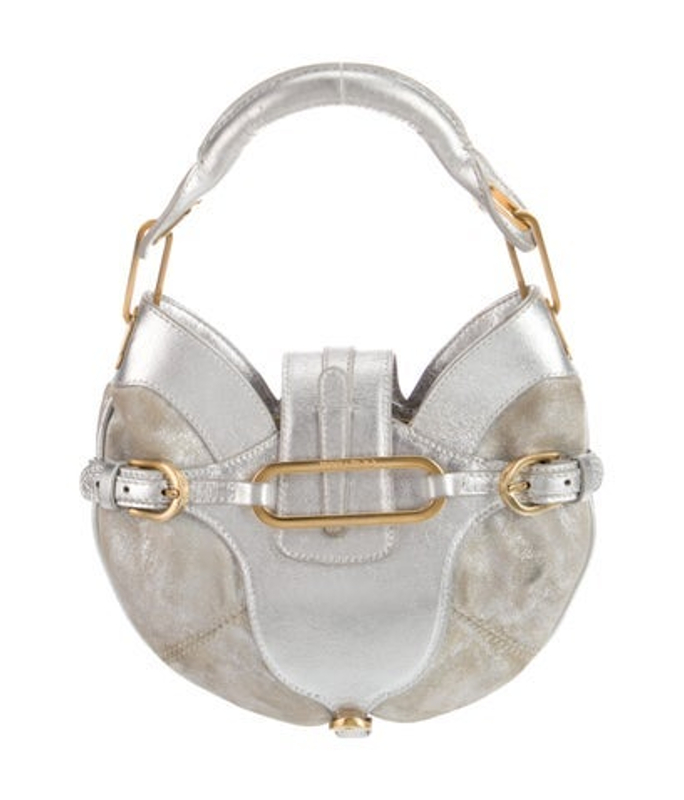 Jimmy Choo Choo Leather Top Handle Bag