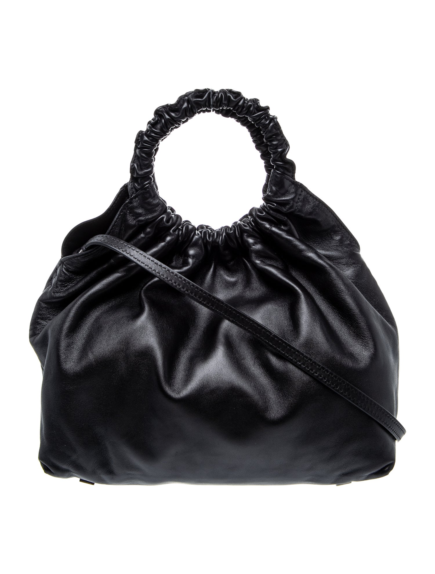 Leather Double Circle Medium