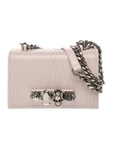 Skull Mini Jeweled Crossbody Bag