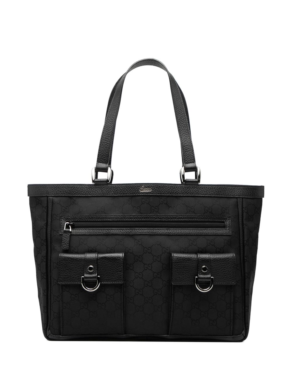 2000-2015 GG Nylon Abbey D Ring Pocket tote bag