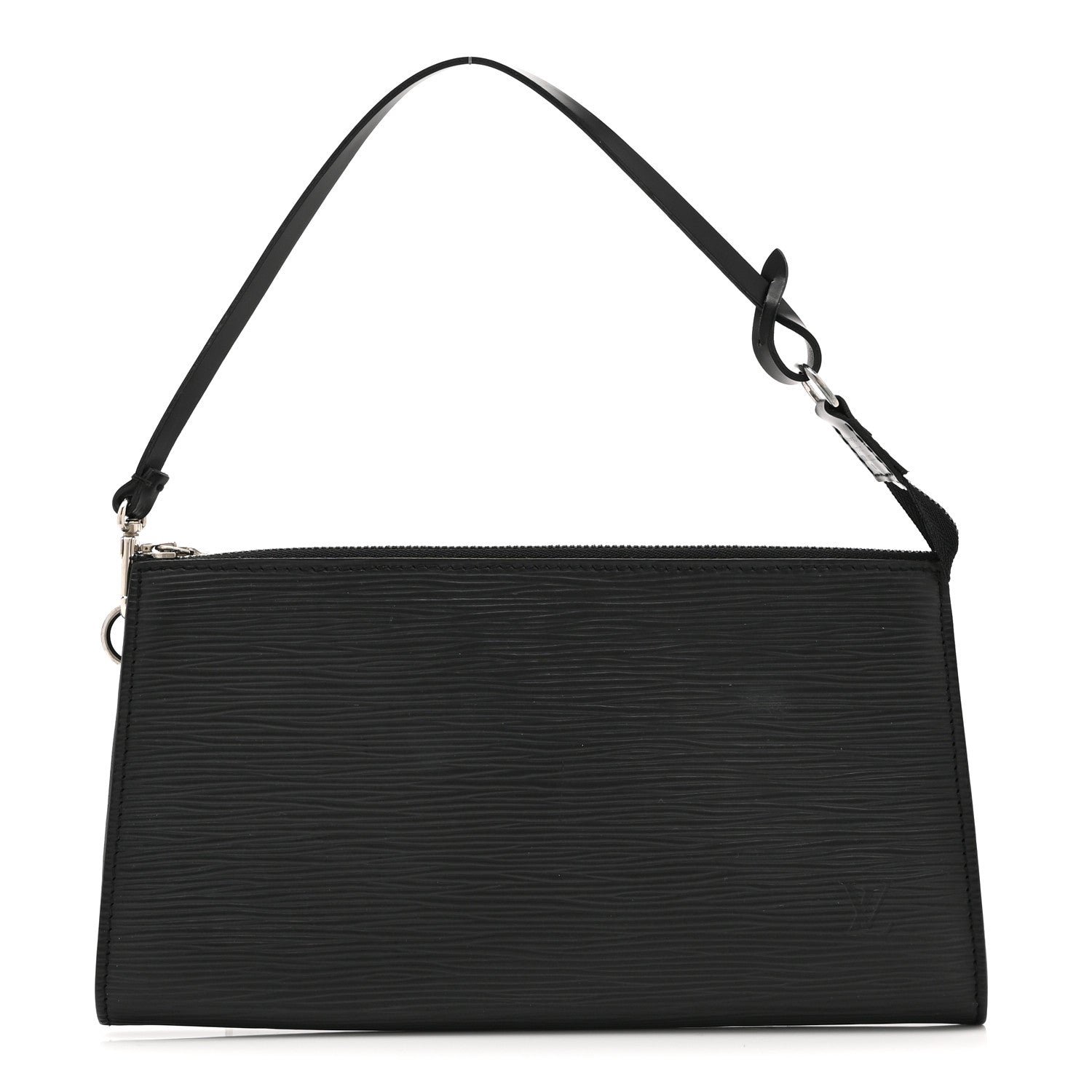 Louis Vuitton Epi Pochette Accessories 24 Black